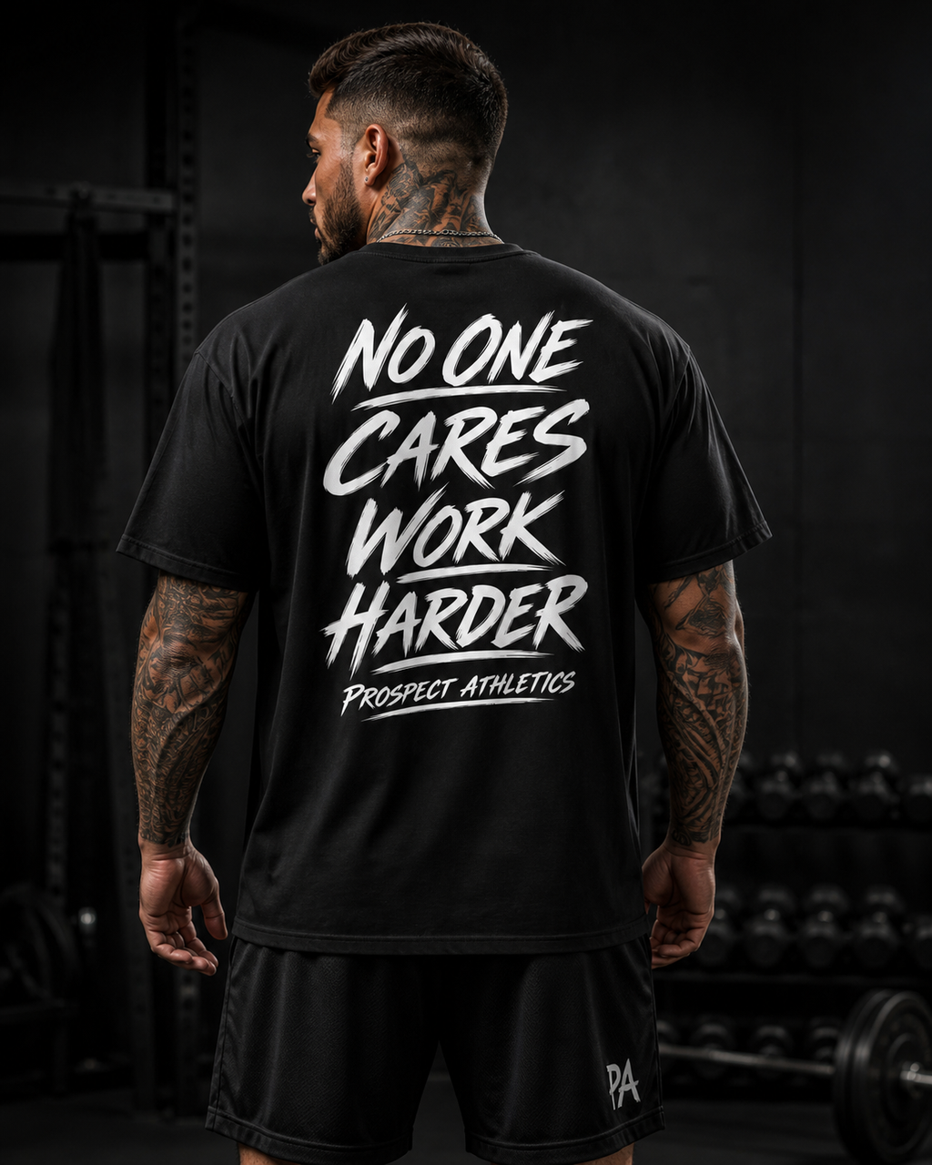 No One Cares Softstyle T-Shirt by Prospect Athletics