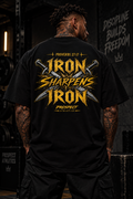 Iron Sharpens Oversized Heavyweight T-Shirt