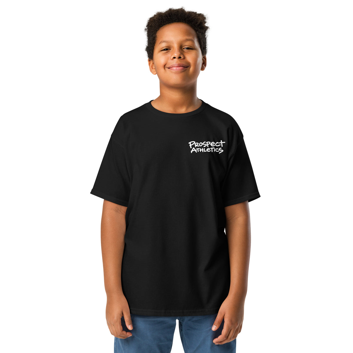Youth Every Chance Softstyle T-Shirt - black front view